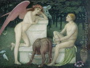 Eros and Ganymede - Alfred Sacheverell Coke