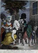 Miss Tipapin Going for All Nine, 1779 - John Collet