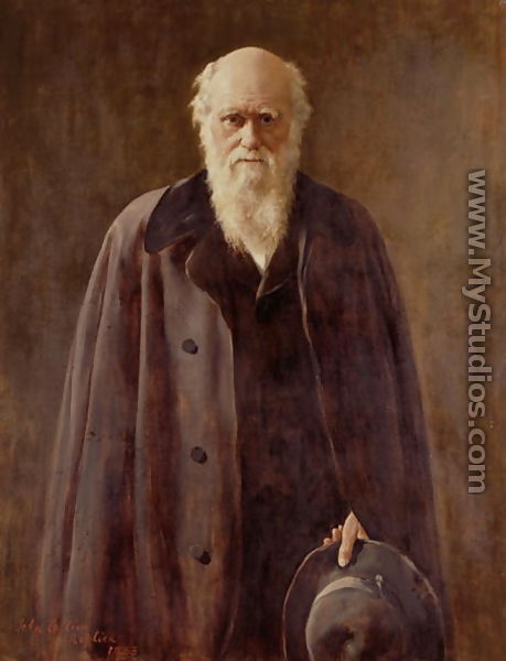Portrait of Charles Darwin (1809-1882) 1883 - John Maler Collier