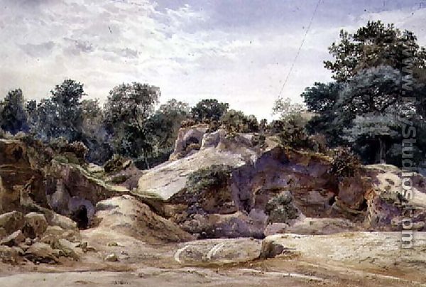 Gravel Pit at Hampstead - Thomas Collier