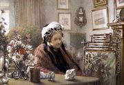 Miss Susan Beever at the Thwaite, 1892 - William Gersham Collingwood