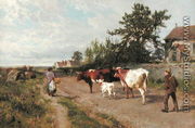 Going to Market, 1895 - Charles Collins