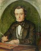 Portrait of Wilkie Collins (1824-89) 1853 - Charles Allston Collins