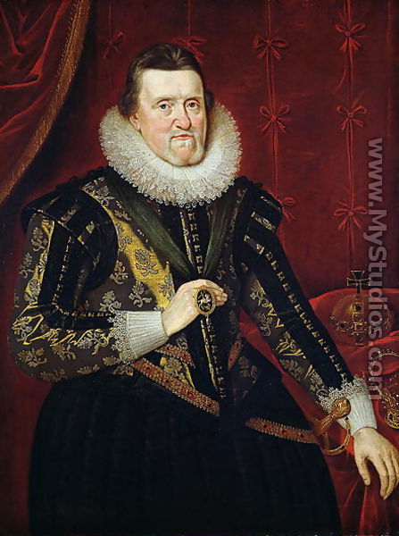 James VI of Scotland and I of England and Ireland (1566-1625) - Adam de Colone
