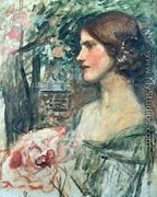 The Bouquet study 1908 - John William Waterhouse