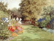A Garden in July, c.1910 - Violet Common