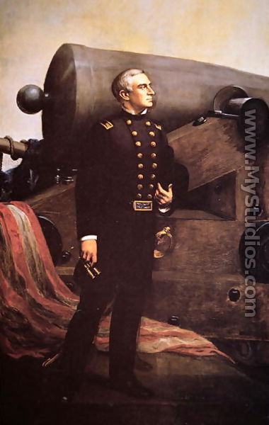 Portrait of Major Robert Anderson (1805-71) - (after) Conant, Alban Jasper