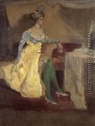The Green Stockings - Charles Edward Conder