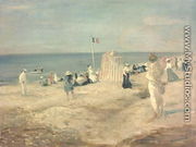 The Beach at Ambleteuse, 1901 - Charles Edward Conder