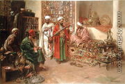 Arabs in an Interior - Benjamin Jean Joseph Constant