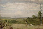 Summer Morning  Dedham from Langham - John Constable