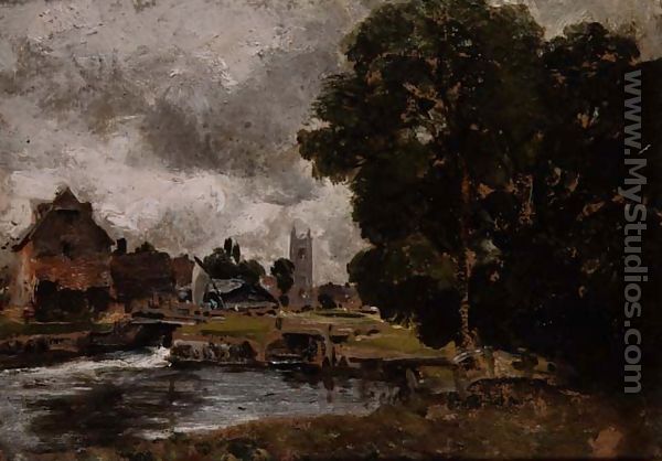 Dedham Lock and Mill - John Constable