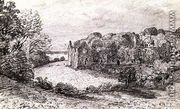 Netley Abbey,1888 - John Constable