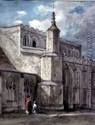 Part of the Exterior of East Bergholt Church The North Side - John Constable