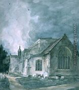 East Bergholt Church  Exterior - John Constable