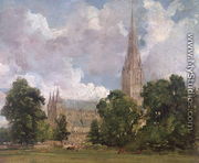 Salisbury Cathedral from the south west - John Constable