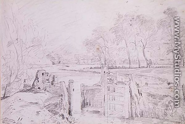 A Lock on the Stour - John Constable