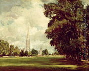 Salisbury Cathedral from Lower Marsh Close, 1820 - John Constable