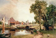 Dedham Lock and Mill, 1820 - John Constable