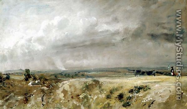 View on Hampstead Heath - John Constable