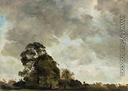 Landscape at Hampstead, Tree and Storm Clouds, c.1821 - John Constable
