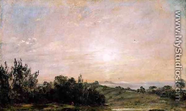 Hampstead Heath, looking towards Harrow, 1821-22 - John Constable