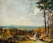 Hampstead Heath Looking Towards Harrow, 1821 - John Constable
