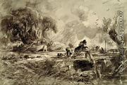 Study for The Leaping Horse (2) - John Constable