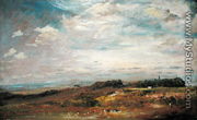 Hampstead Heath with Bathers - John Constable