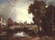 Dedham Lock and Mill 2 - John Constable
