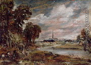 Salisbury Cathedral: from the meadows - John Constable