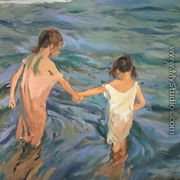 Children in the Sea, 1909 - Joaquin Sorolla y Bastida
