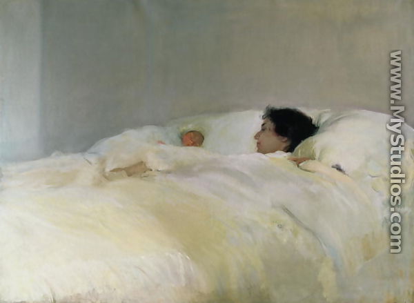Mother, 1895 - Joaquin Sorolla y Bastida