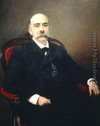Portrait of Emilio Castelar y Ripoll, Spanish statesman, orator and writer - Joaquin Sorolla y Bastida
