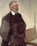 Portrait of Miguel de Unamuno y Jugo (1864-1936) c.1920 - Joaquin Sorolla y Bastida