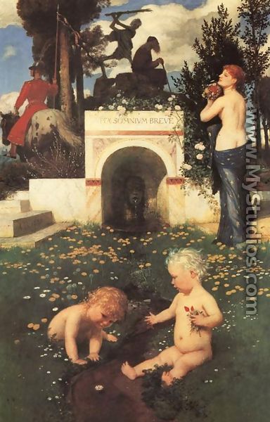 Vita Somnium Breve  1888 - Arnold Böcklin