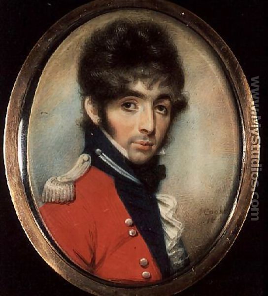 Miniature of an Unknown Officer - J. Cooke