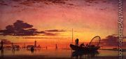Mazzorto on the Lagoon, Venice, 1864 - Edward William Cooke