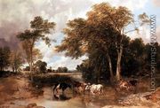 Wooded River Landscape - Lee, Frederick Richard (1798-1879) Cooper, Thomas Sidney (1803-1902)