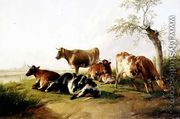 Cattle in a Landscape - Thomas Sidney Cooper