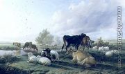 In the White Hall Meadows, Canterbury, 1848 - Thomas Sidney Cooper