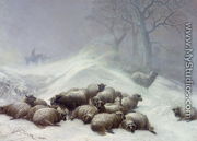 Sheep in a Snowstorm, 1881 - Thomas Sidney Cooper
