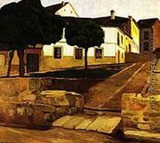 La Calle De Avila 1908 - Diego Rivera