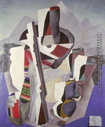 Zapatista Landscape - The Guerilla, 1915 - Diego Rivera