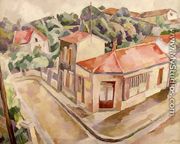 View of Arcueil - Diego Rivera