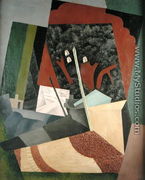 The Telegraph Pole  1916 - Diego Rivera
