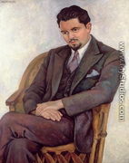 Portrait of the Poet Lalane  1936 - Diego Rivera