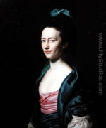 Portrait of Frances Montresor of New York, (1744-1826) 1771 - John Singleton Copley