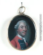 Miniature portrait of Sir John St. Clair - John Singleton Copley