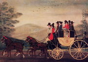 The Sudbury, Hedingham and Braintree Stagecoach, c.1813 - John Cordrey
